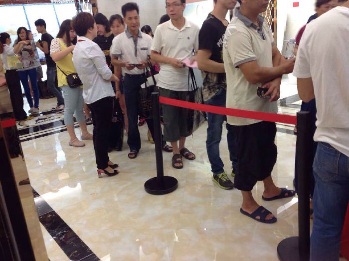 汕头pp电子瓷砖品牌旗舰店开业现场