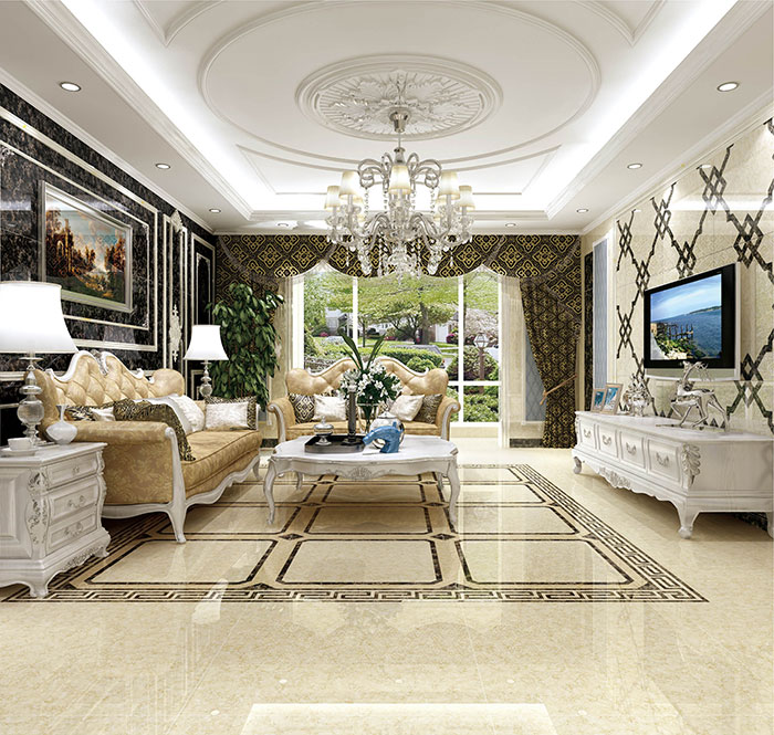 02.pp电子瓷砖客厅KMA98008-KMB98005成效图