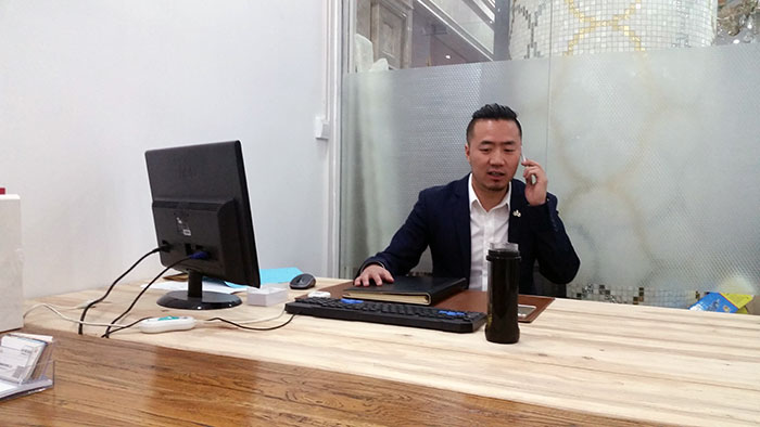 pp电子瓷砖西安销售总经理夏东升