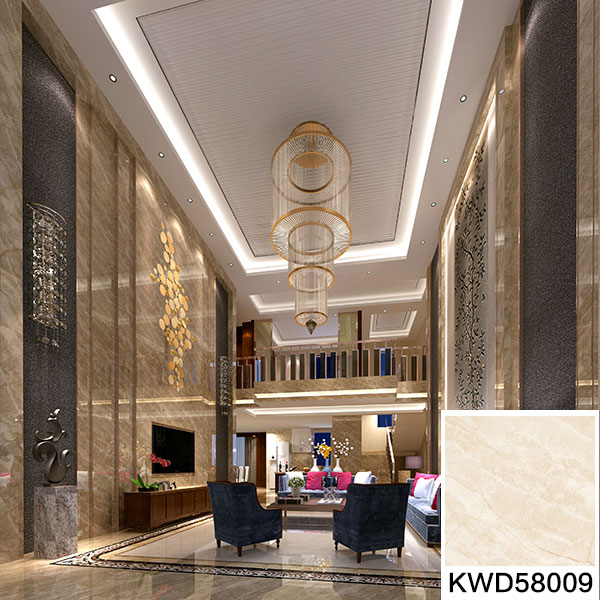 陶瓷一线品牌pp电子2.0厚微晶石：伊朗-帕斯米黄KWD58009