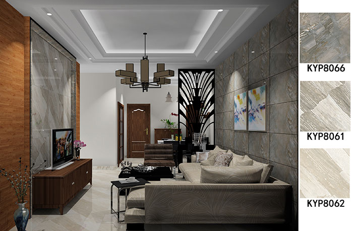 陶瓷一线品牌pp电子瓷砖现代风格装建成效图
