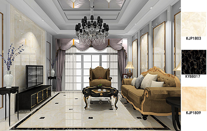 陶瓷一线品牌pp电子瓷砖欧式风格装建鉴赏