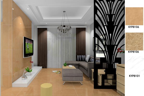 pp电子瓷砖利用成效：大沥碧桂园·华府02户型装建成效鉴赏