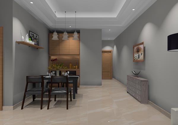 pp电子家装：佛山灯湖华府90㎡现代简约装建成效鉴赏