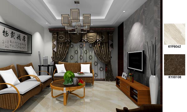 pp电子家装：佛山保利紫山国际115㎡中式风格装建鉴赏