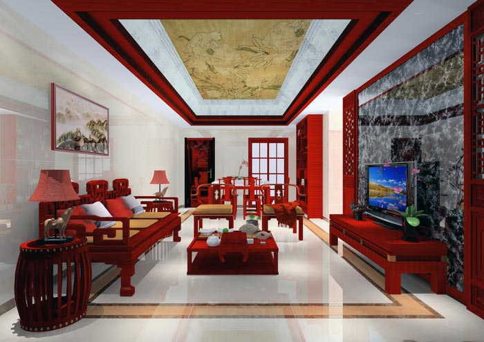 pp电子家装：佛山合景新鸿基·泷景113㎡新中式装建成效鉴赏