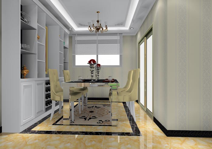 pp电子家装：佛山桂丹颐景园117㎡简约现代装建成效鉴赏