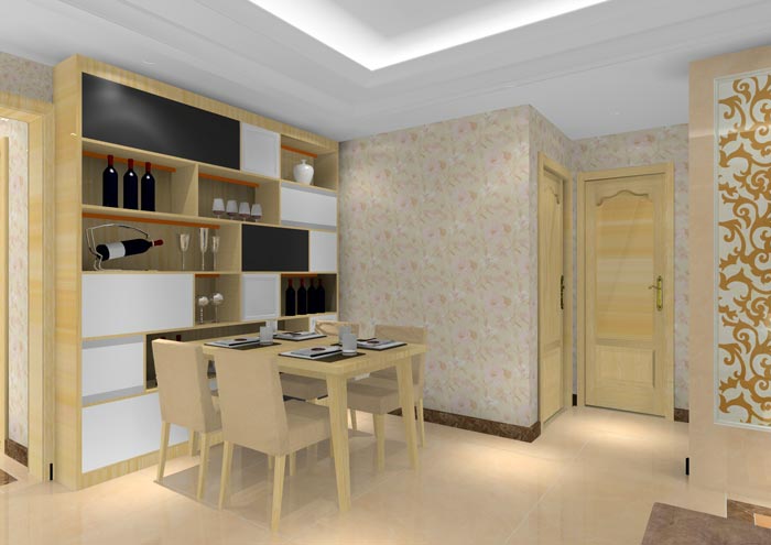 pp电子家装：佛山水悦龙湾89㎡现代简约装建成效鉴赏