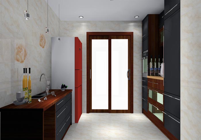 pp电子家装：井冈山和谐家园安设幼区130㎡中式风格装建鉴赏