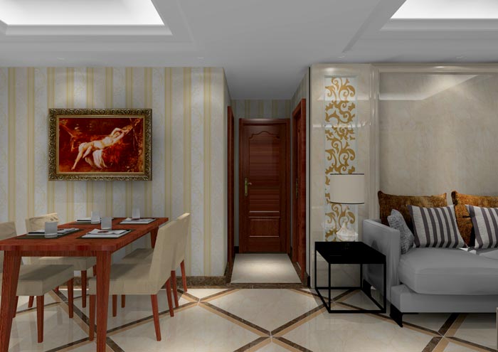 pp电子家装：佛山狮山上林苑68㎡简约风格装建鉴赏