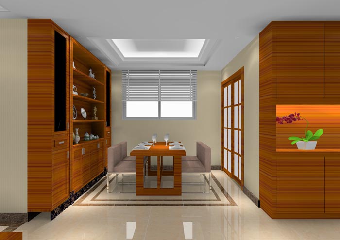 pp电子家装：佛山龙湖春江名城99㎡的中式风格装建鉴赏