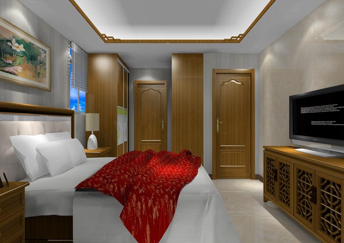 pp电子家装：佛山龙湖春江名城120㎡的中式风格装建鉴赏