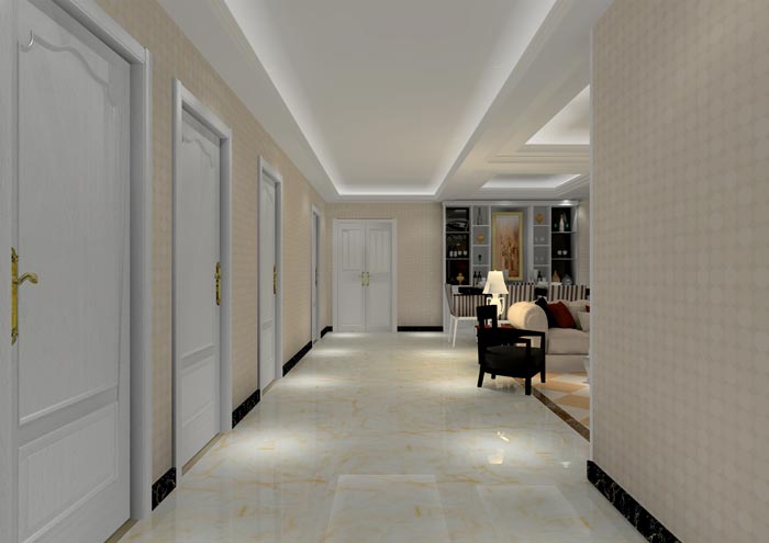 pp电子家装：佛山佛山容桂颐澳花圃90㎡的简欧风格装建鉴赏