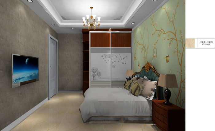 pp电子家装：成都时期锦绣78㎡的简欧风格装建鉴赏