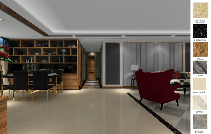 pp电子家装：成都中环丰锦205㎡的现代风格装建鉴赏