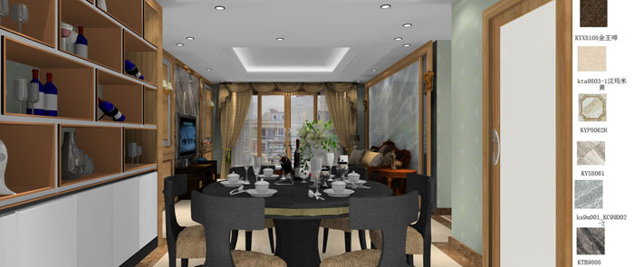 pp电子家装：成都中环丰锦155㎡的欧式风格装建鉴赏