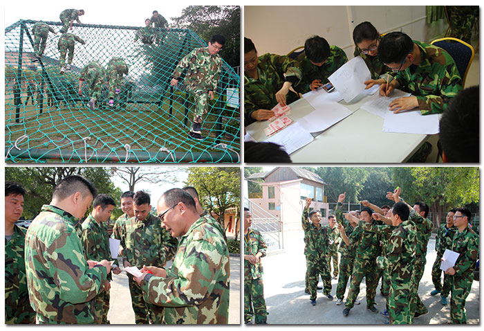 2017年，pp电子“虎狼路”户表拓展训练圆满实现