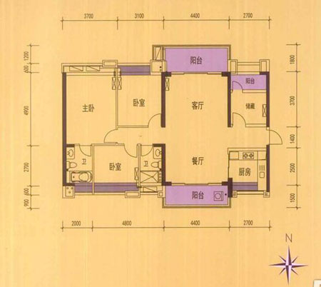 pp电子家装：佛山禅城怡翠晋盛花圃133㎡的中式风格装建鉴赏