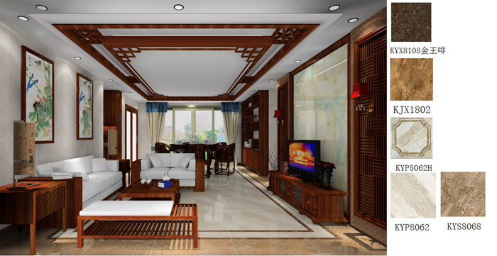 pp电子家装：佛山禅城怡翠晋盛花圃133㎡的中式风格装建鉴赏