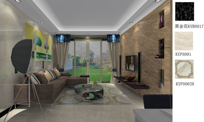 pp电子家装：佛山禅城怡翠晋盛花圃91㎡的现代风格装建鉴赏