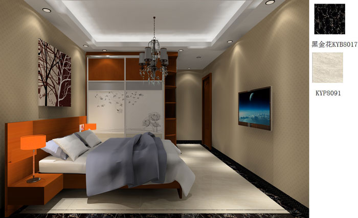 pp电子家装：佛山禅城怡翠晋盛花圃91㎡的现代风格装建鉴赏