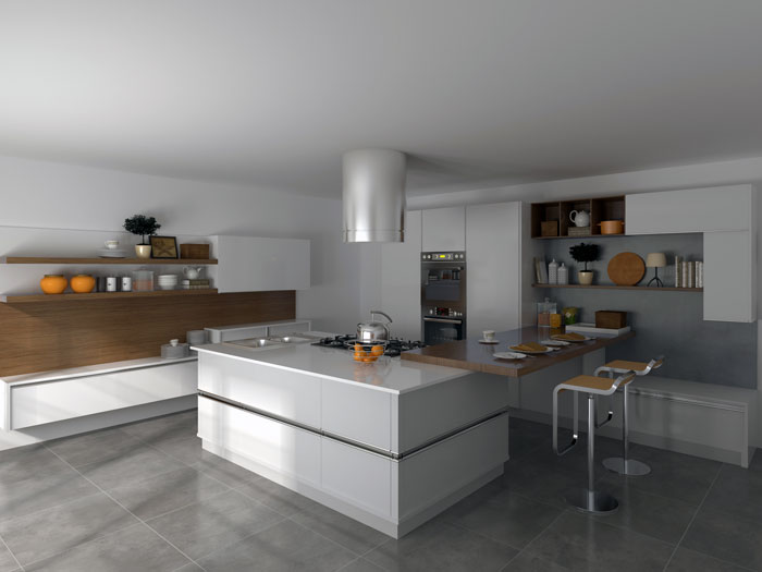 水泥灰的高冷，演绎着不一样的典雅