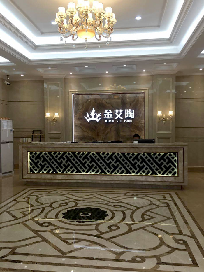 【专卖店推荐】陶瓷一线品牌pp电子瓷砖潮南店实景鉴赏