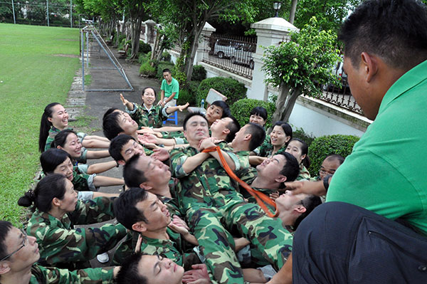 2013年8月pp电子拓展训练