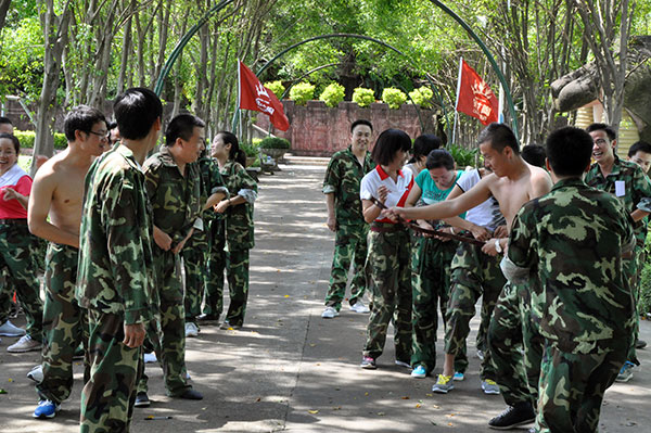 2013年8月pp电子拓展训练