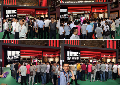 pp电子展位人群火爆