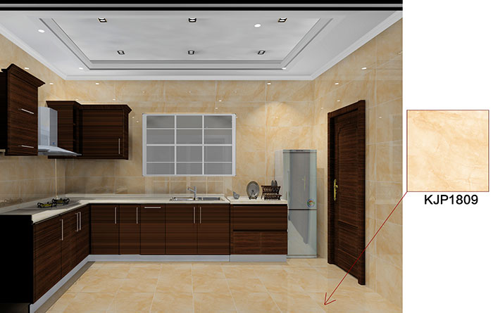 佛山万科·湖岸装建案例厨房成效图