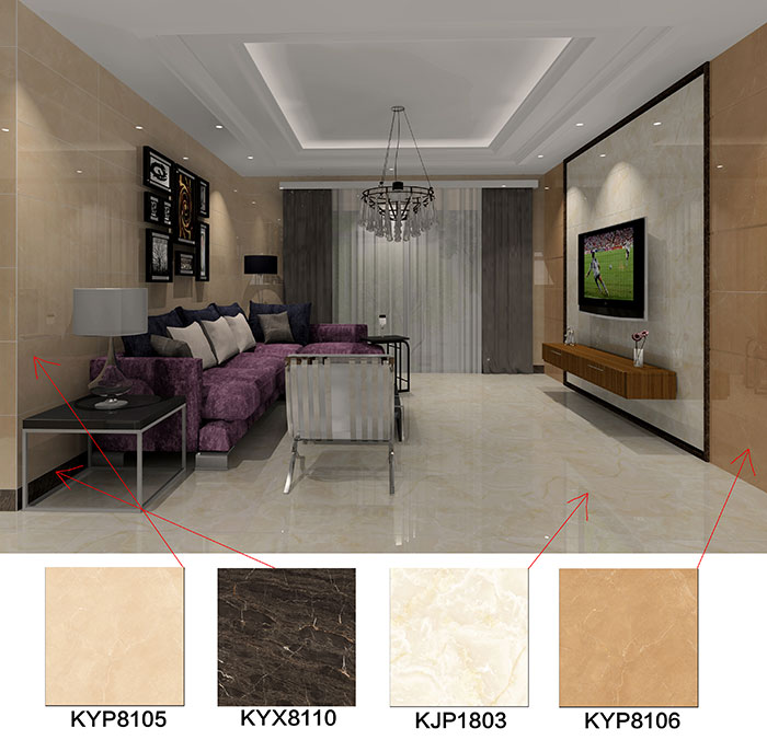 依云天汇装建案例客厅成效图