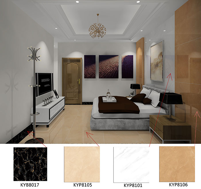 依云天汇装建案例卧室成效图