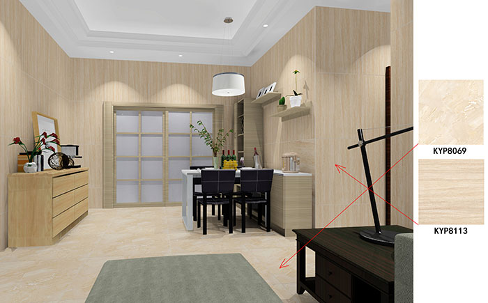 大沥碧桂园·华府装建案例餐厅成效图