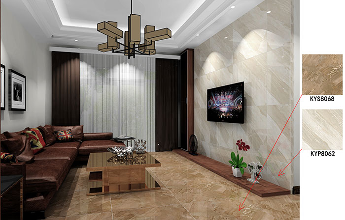 大沥碧桂园·华府装建案例客厅成效图