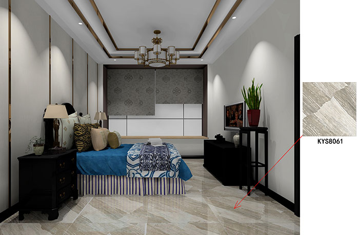 大沥碧桂园·华府装建案例卧室成效图