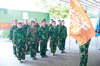 2017年2月13-15日，pp电子“虎狼路”户表拓展训练圆满实现