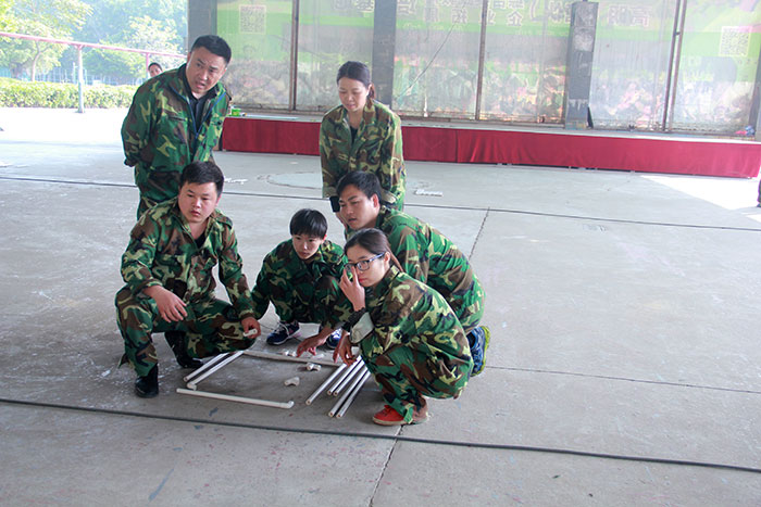 2017年2月13-15日，pp电子“虎狼路”户表拓展训练圆满实现