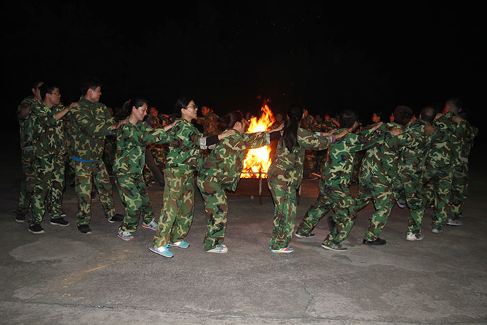 2017年2月13-15日，pp电子“虎狼路”户表拓展训练圆满实现
