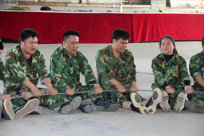 2017年2月13-15日，pp电子“虎狼路”户表拓展训练圆满实现